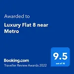 Luxury Flat 8 Near Metro