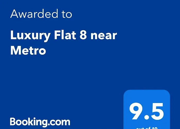 Luxury Flat 8 Near Metro